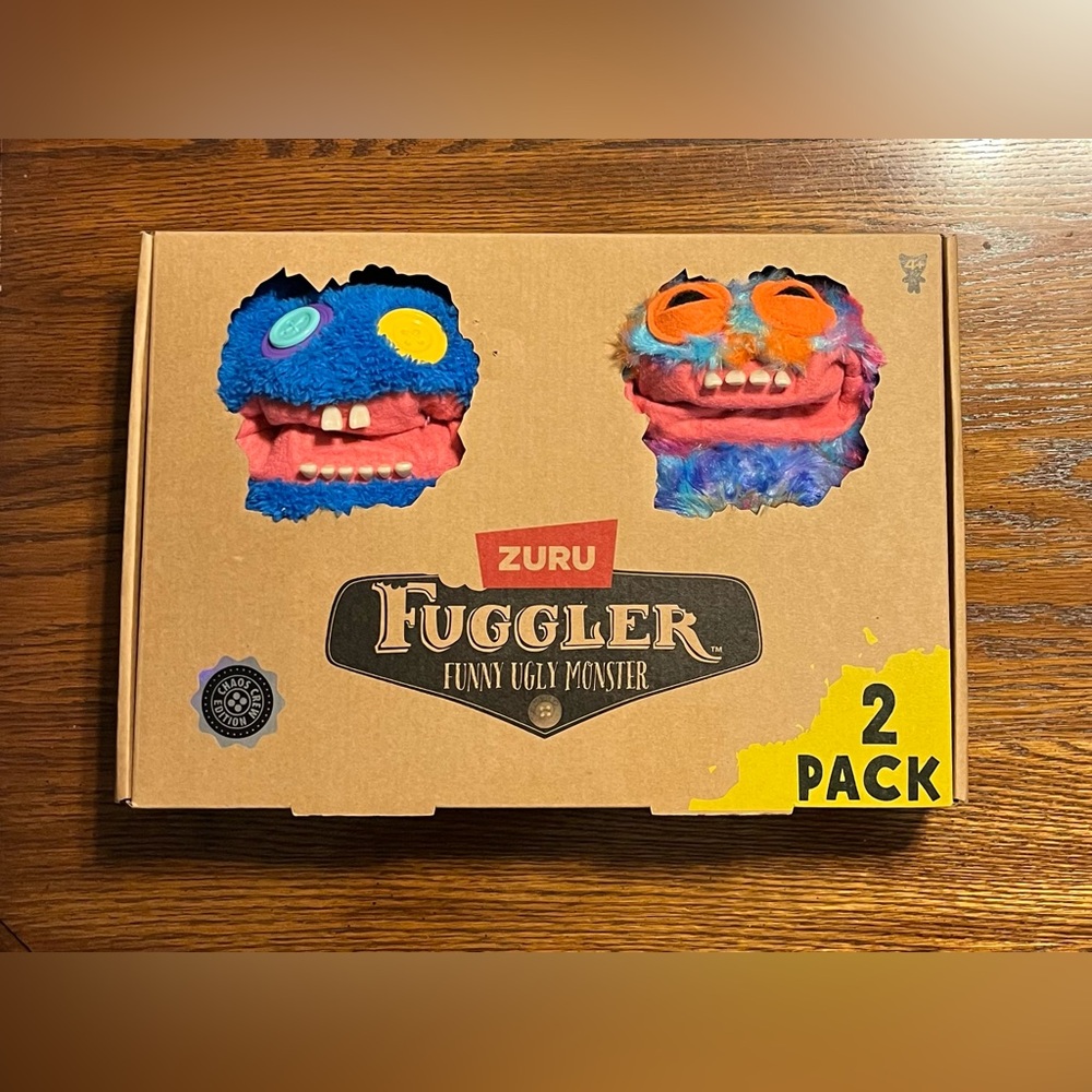 Zuru Fuggler Funny Ugly Monster Chaos Crew Edition 2 Pack - NEW